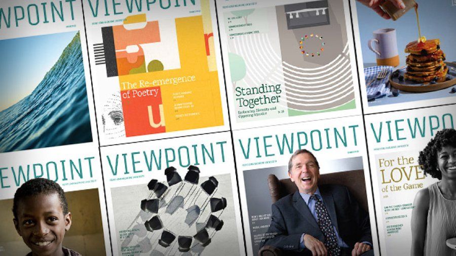 The Viewpoint magazine covers
