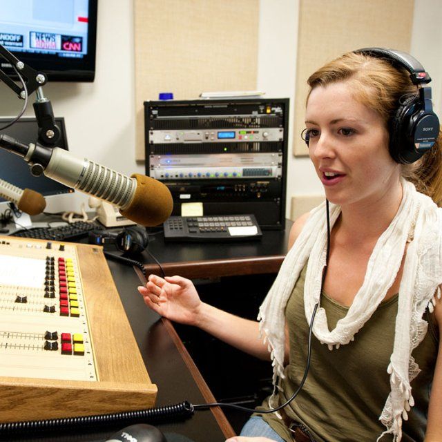Andie Adams Broadcasting on Point Radio