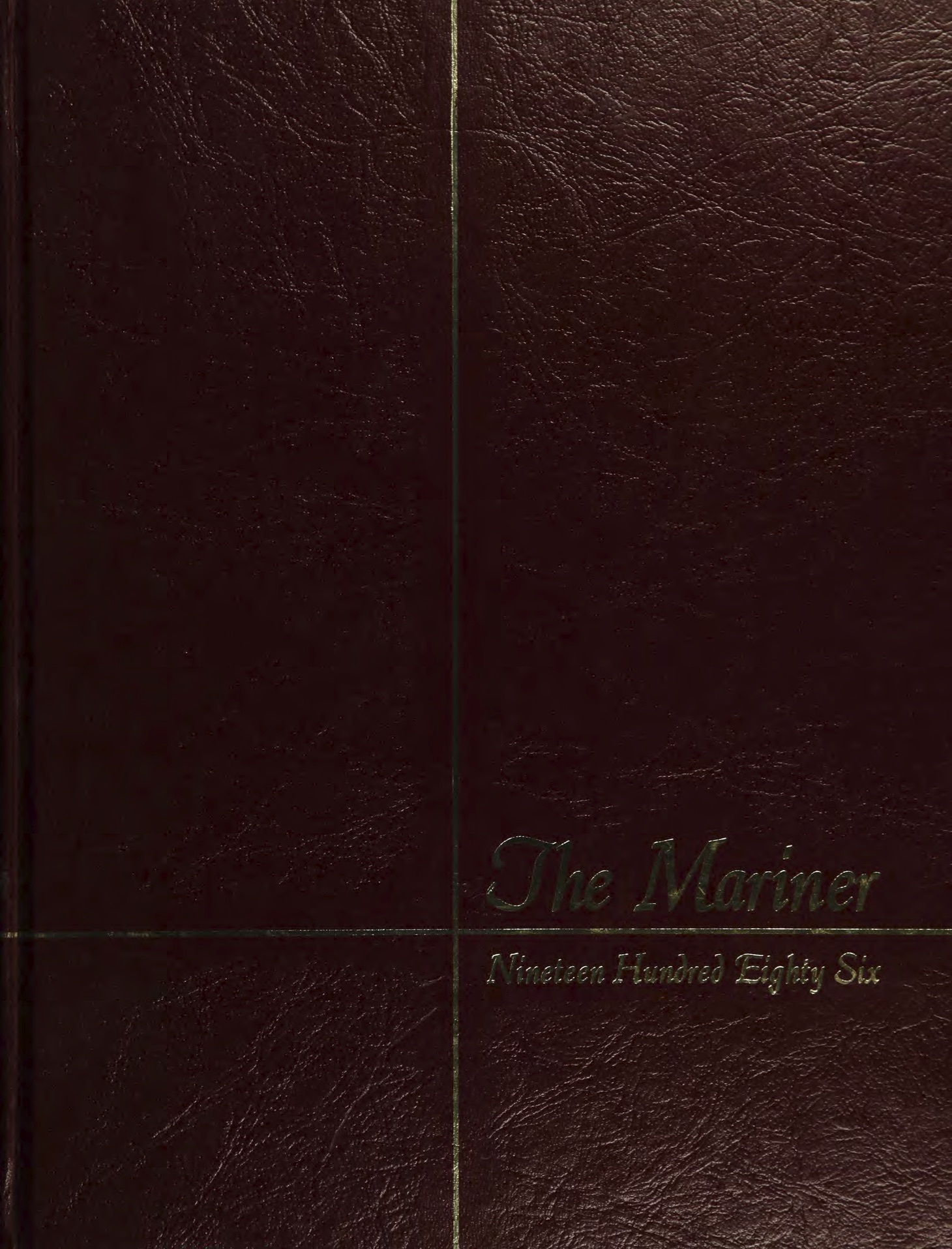 1986 Yearbook Cover