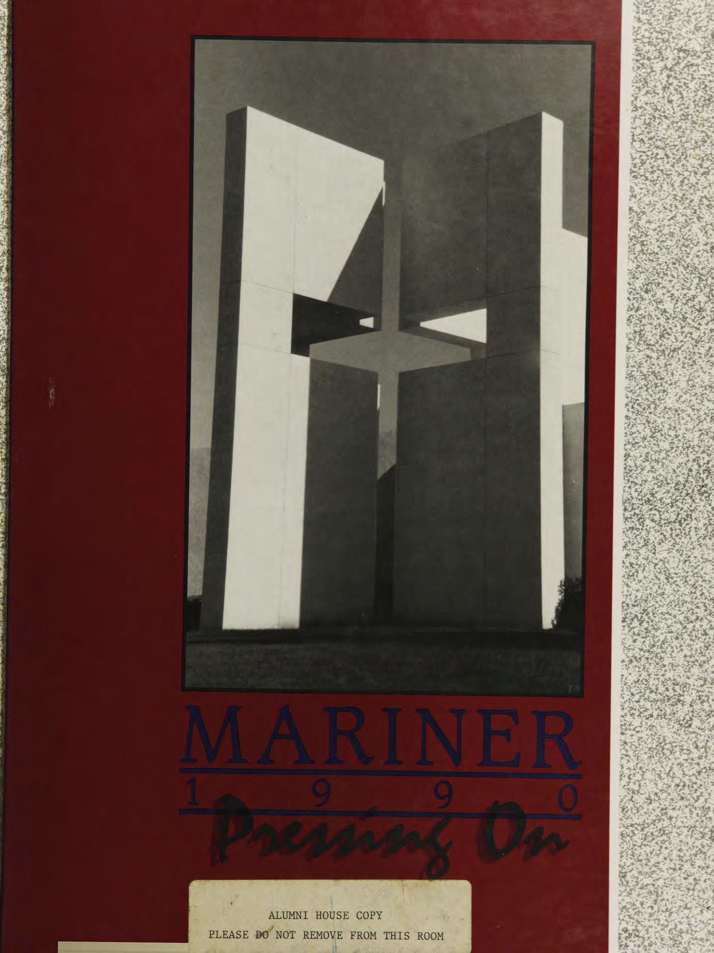 1990 Yearbook Cover