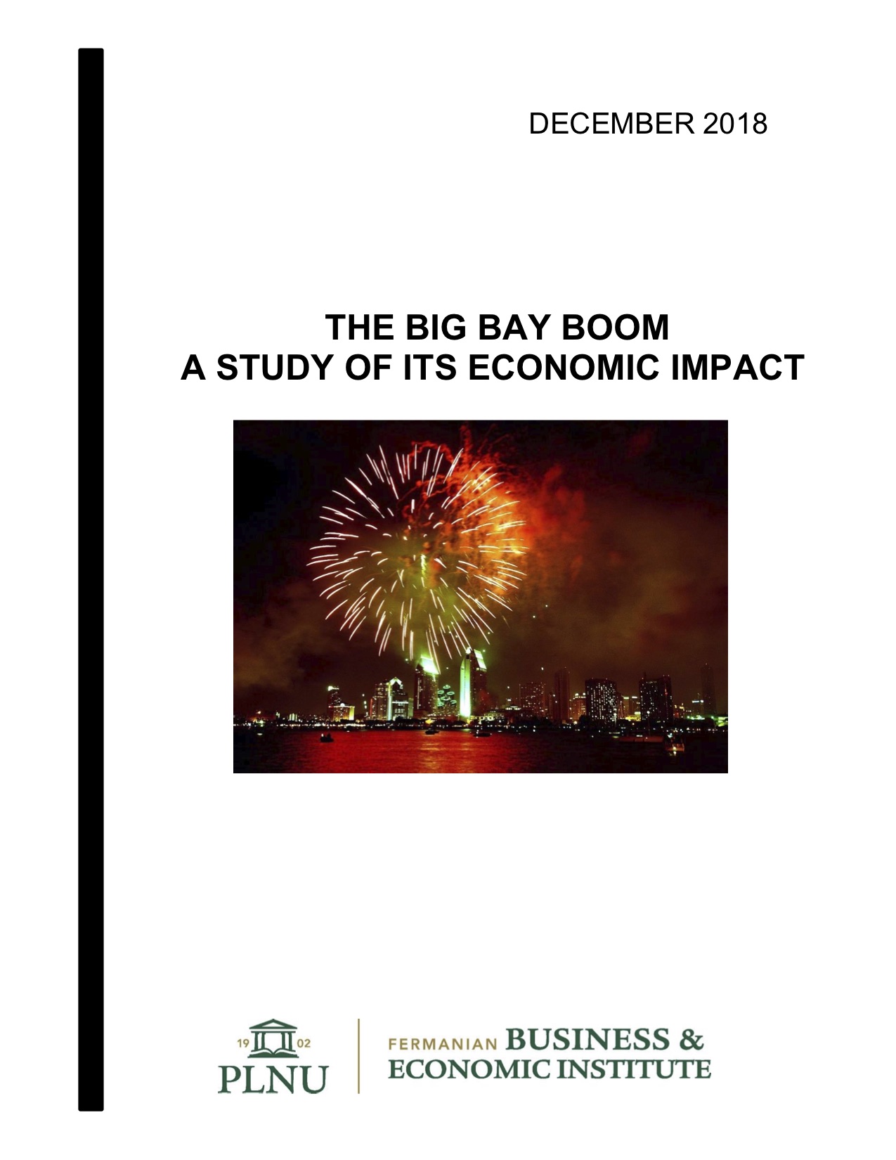 2018 - The Big Bay Boom Economic Analysis