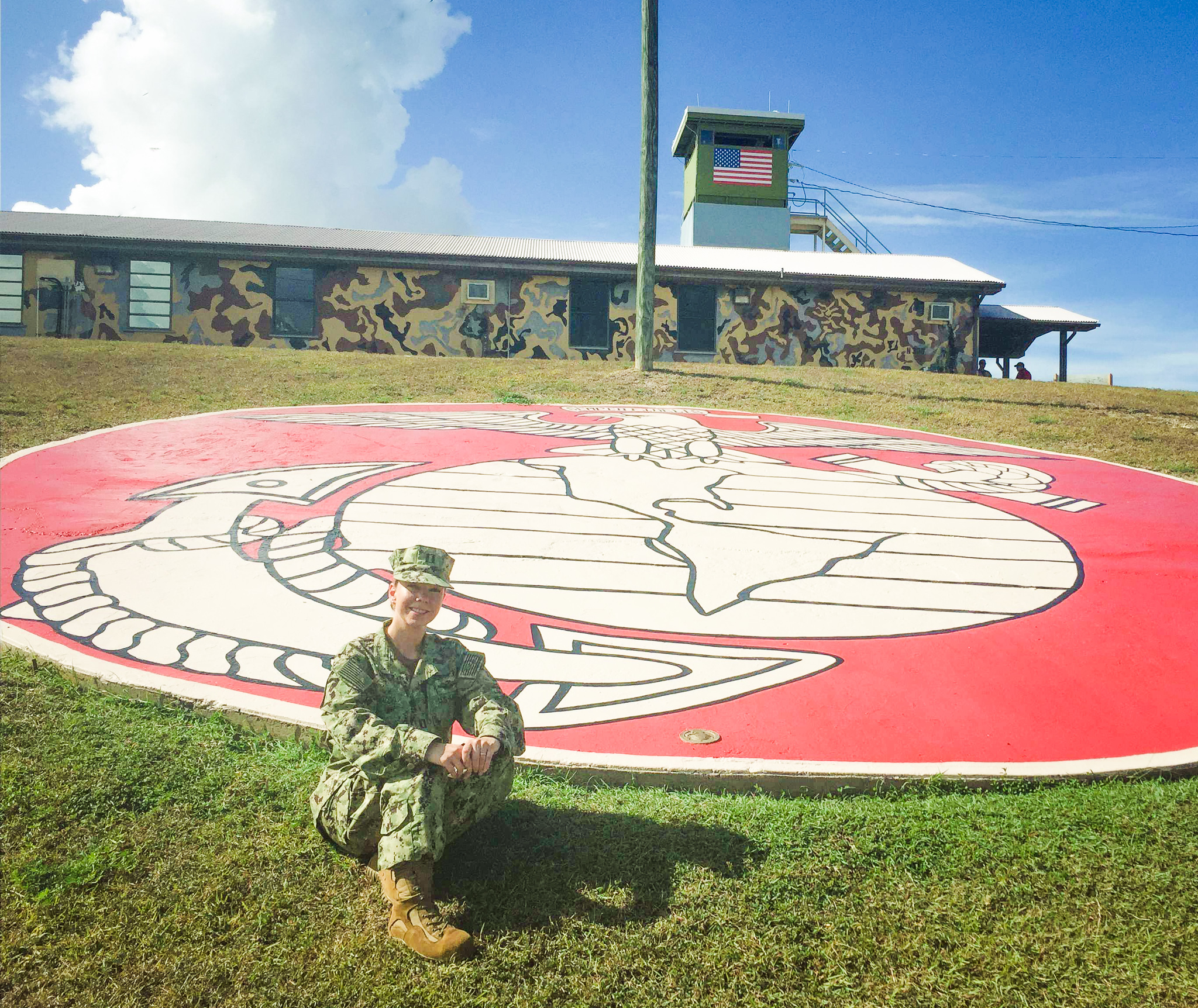 Robert Orozco at military training