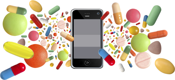 iPhone with Pills