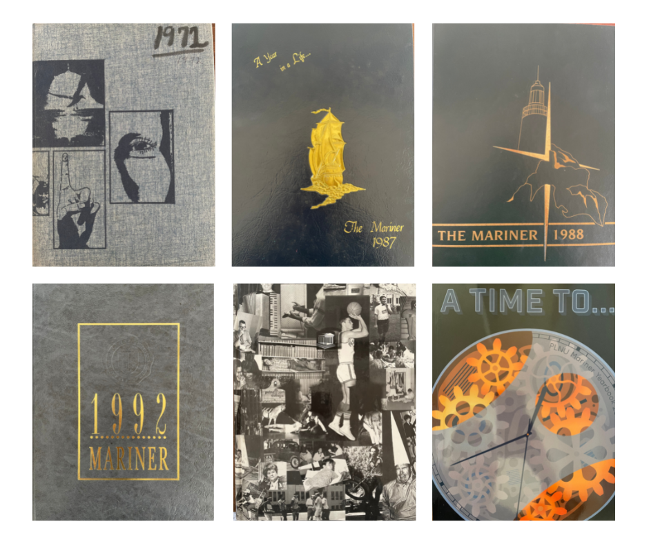 Images of old yearbooks