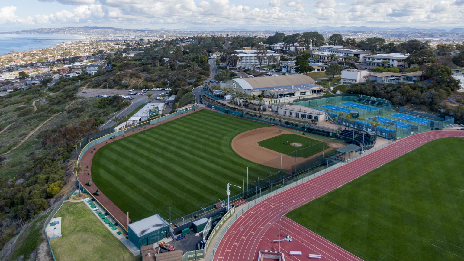 league baseball field