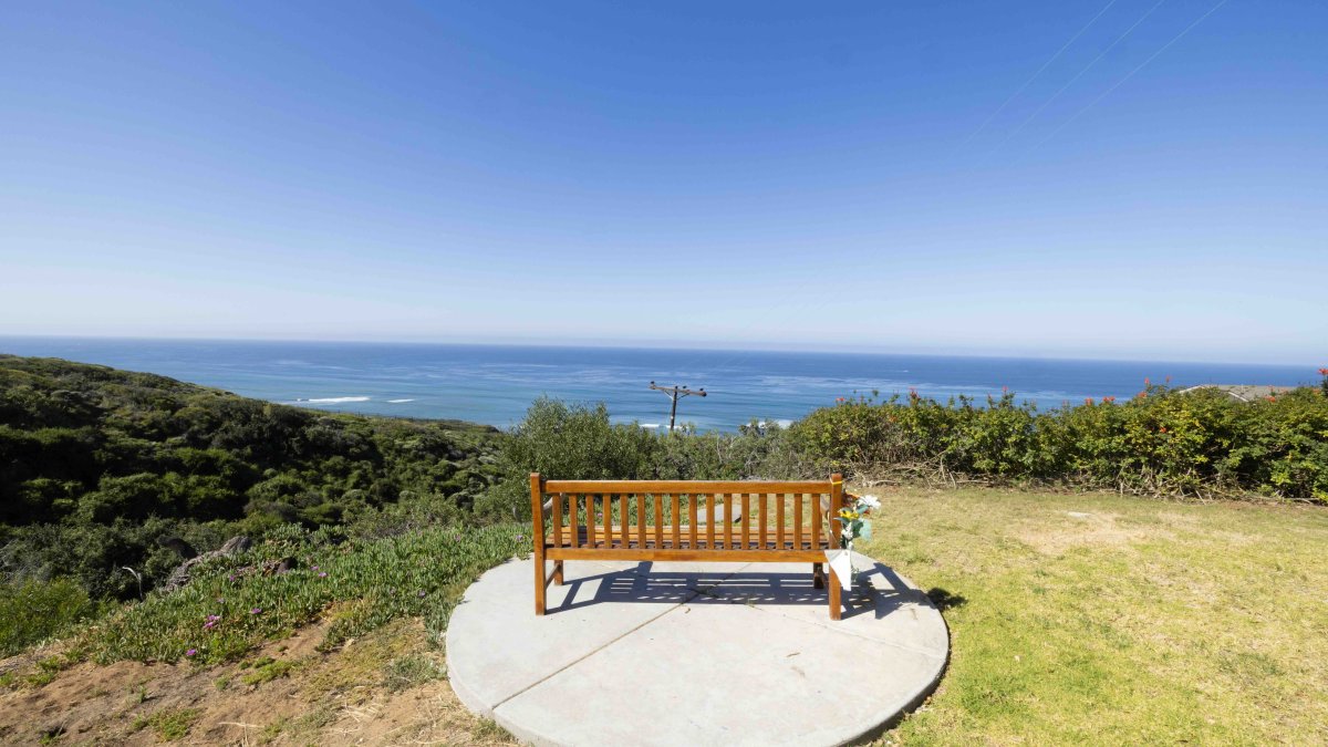 Outdoor space in Klassen Hall. 