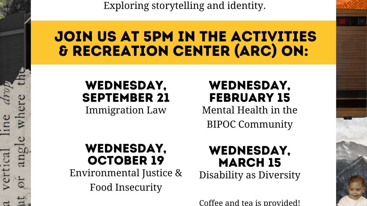This is a poster of the dates for our Cup of Culture series. September 21, October 19, November 16, February 15, March 15 at 5pm.