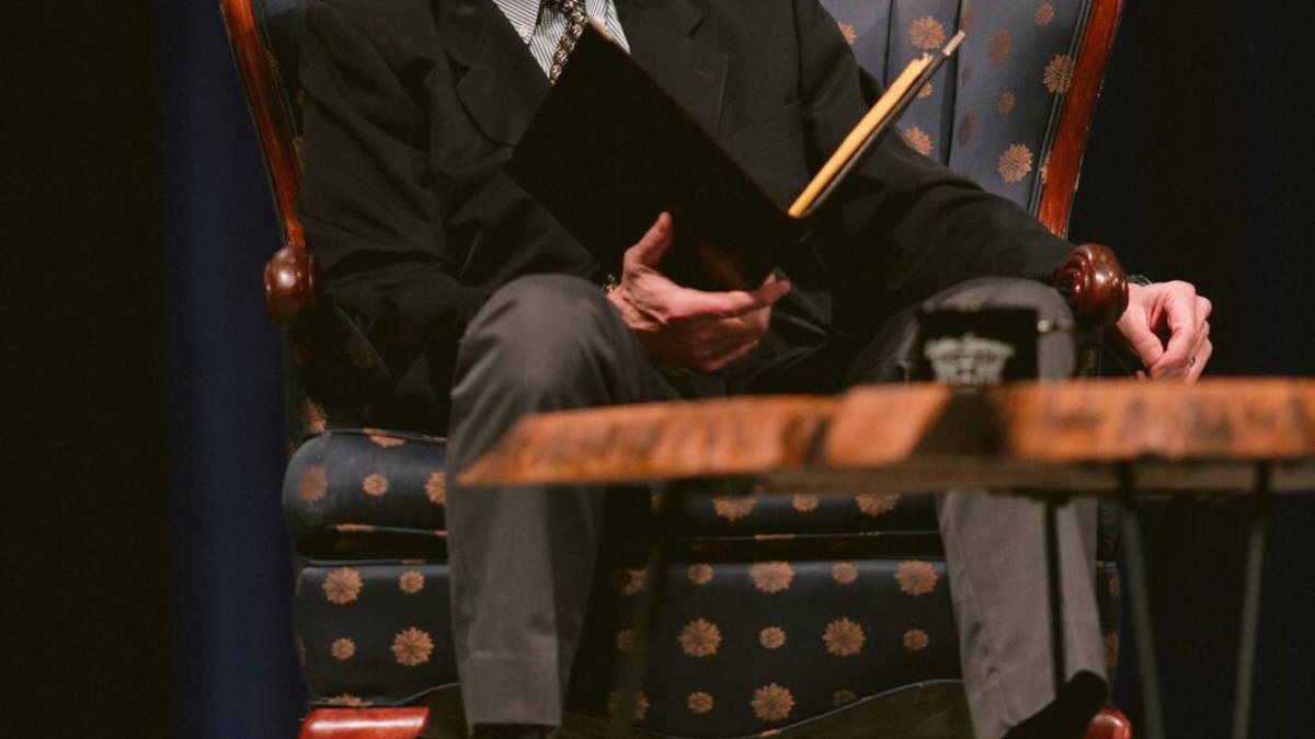 Dean at the Writer's Festival