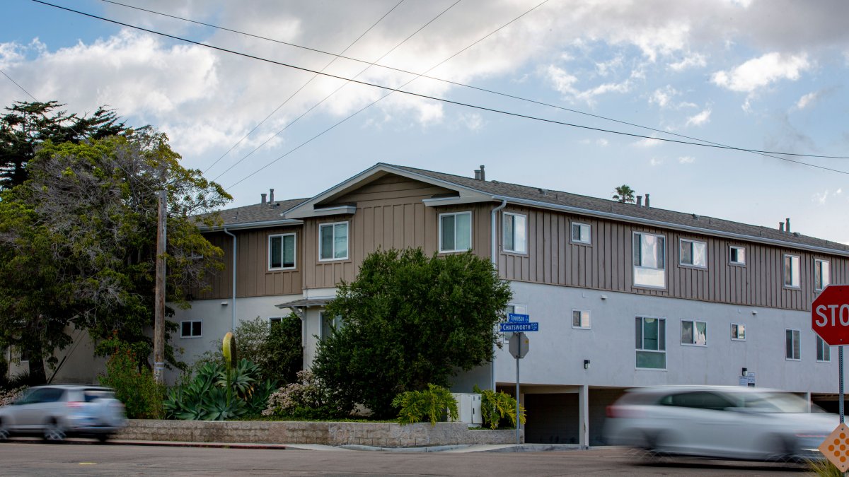 Street view of Colony Apartments