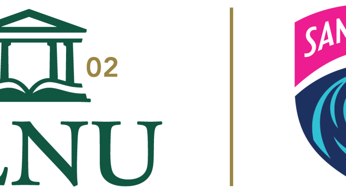 PLNU and SD Wave FC co-branded logo