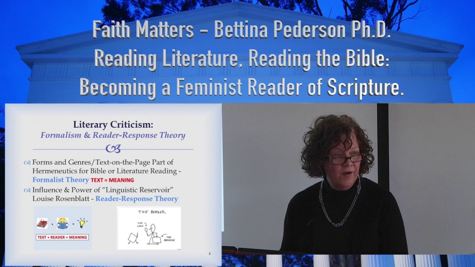 Faith Matters - Bettina Pederson Ph.D. Thumbnail