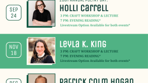 Visiting Writers Series Flyer 