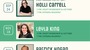 Visiting Writers Series Flyer