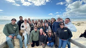 Portugal Study Abroad Group Shot on The Beach