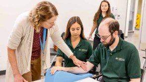 MSOT students learn in their classroom