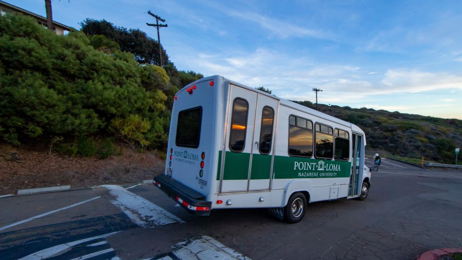 Campus Shuttle bus