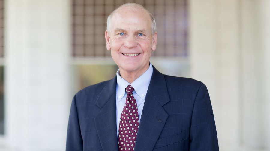 PLNU President Dr. Bob Brower smiles at the camera.