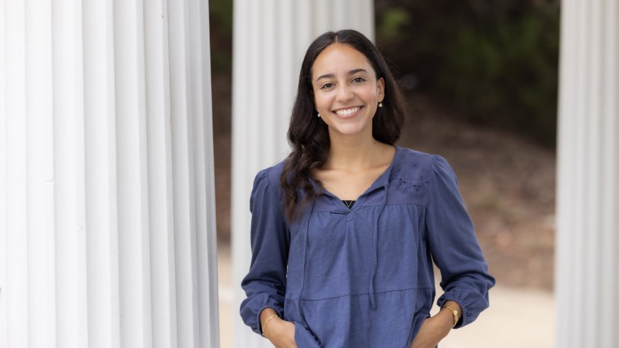 Portrait shot of Gaby Bruce.