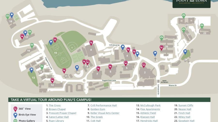 Virtual Reality Campus Map Image