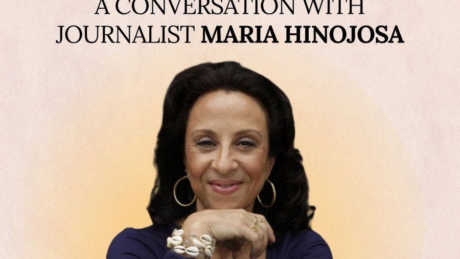 UPDATED Poster for Maria Hinojosa Afternoon Event