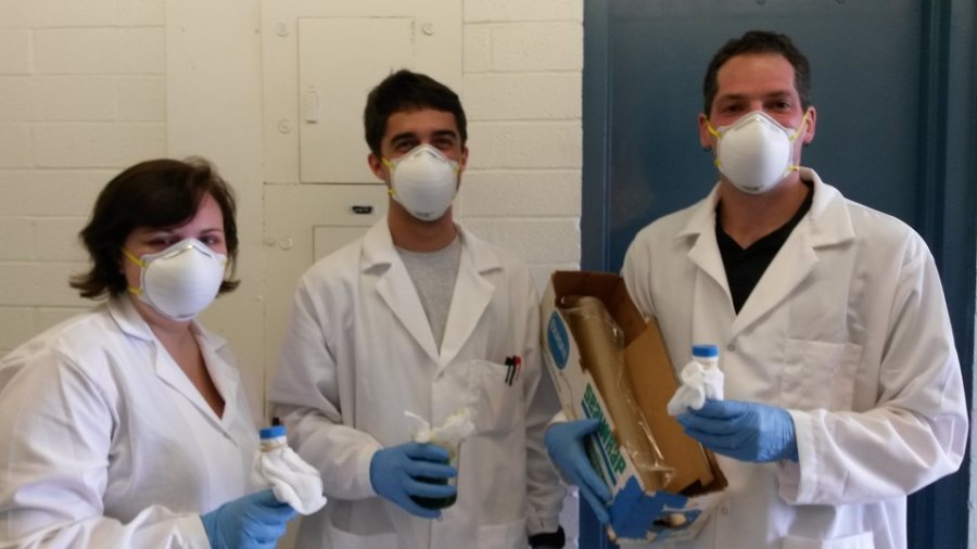 Individuals in Lab Coats