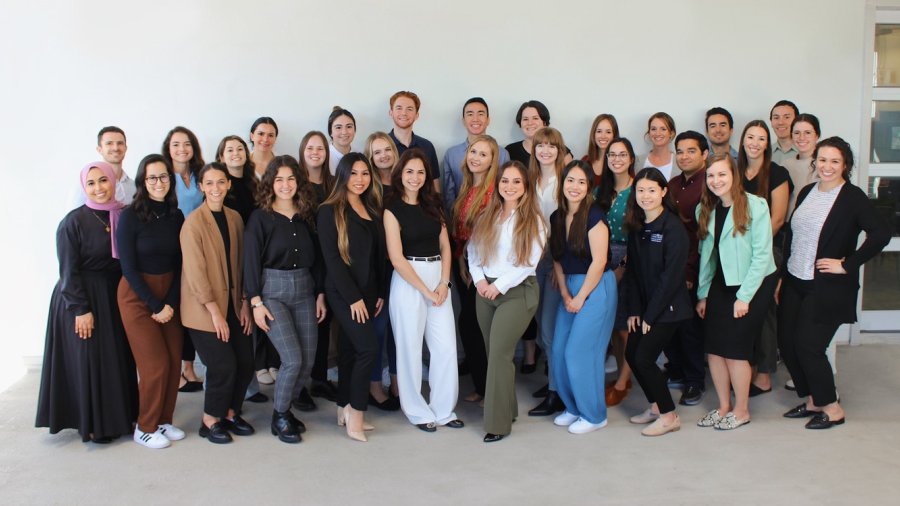 A PA class in PLNU's program gathers for a group photo