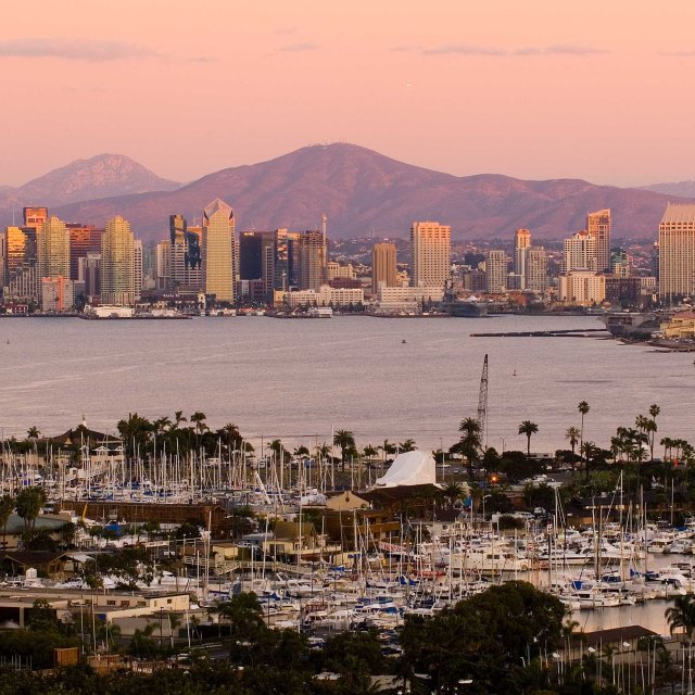 The Point Loma neighborhood of San Diego, California