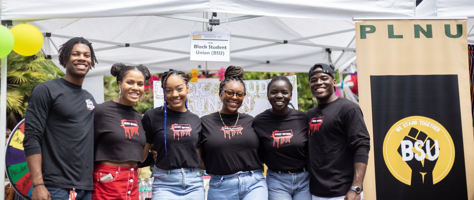 The Black Student Union group photo