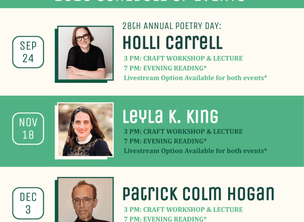 Visiting Writers Series Flyer 