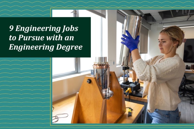 PLNU engineering student constructing equipment for an engineering project.
