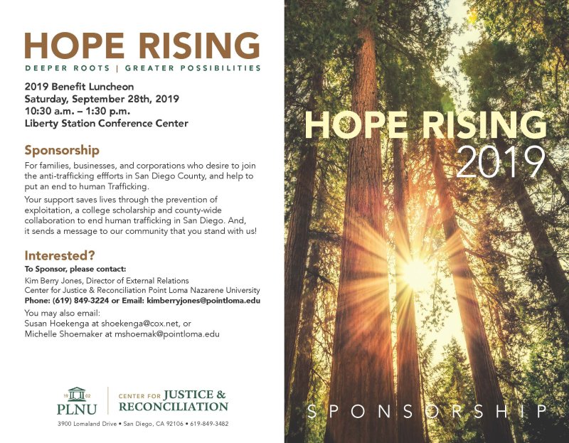 Hope Rising Sponsorship Page 1