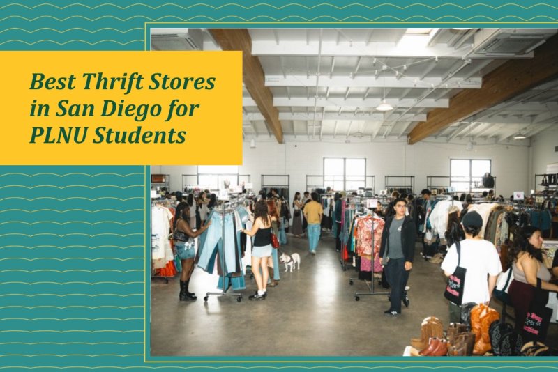 Best Thrift Stores in San Diego for PLNU students