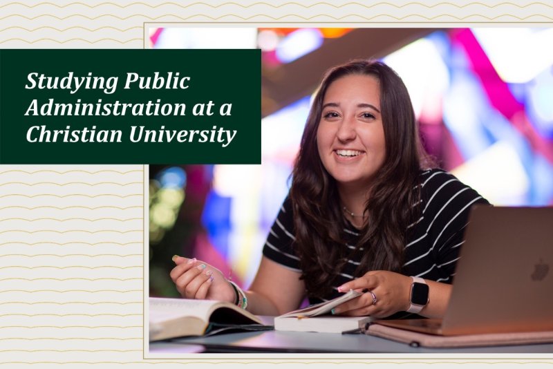 A public administration student studying at PLNU.