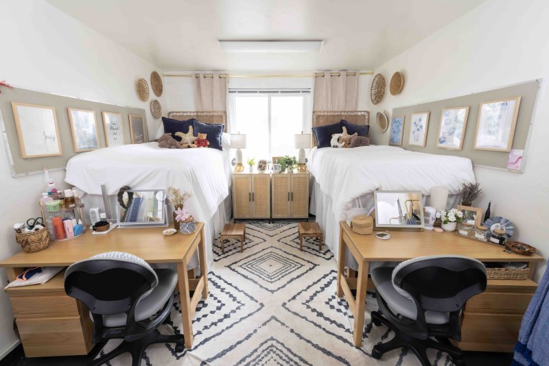 PLNU student's bedroom in Nease Hall.