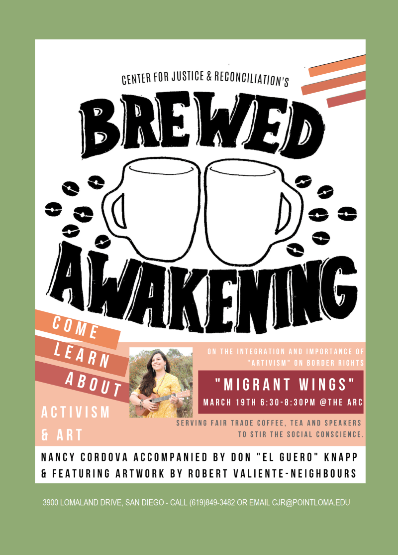 Brewed Awakening with Nancy Cordova March 19