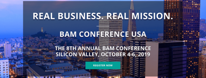 BAM Conference USA. The 8th Anuual BAM Conference. Silicon Valley, October 4-6, 2019.