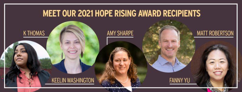 Hope Rising Award Recipients 