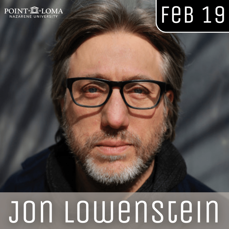 Headshot of Jon Lowenstein (PLNU Guest Speaker)