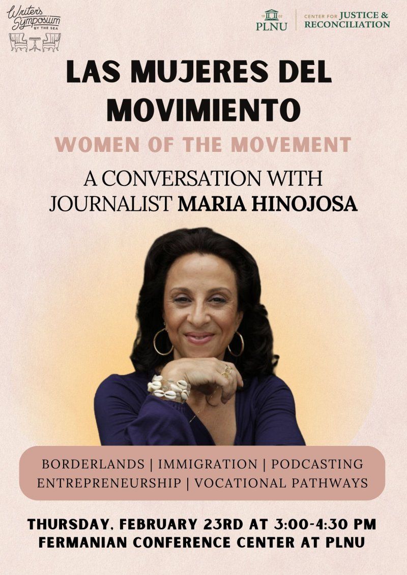 UPDATED Poster for Maria Hinojosa Afternoon Event