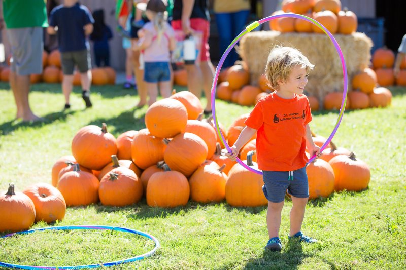 Pumpkin Patch Photo