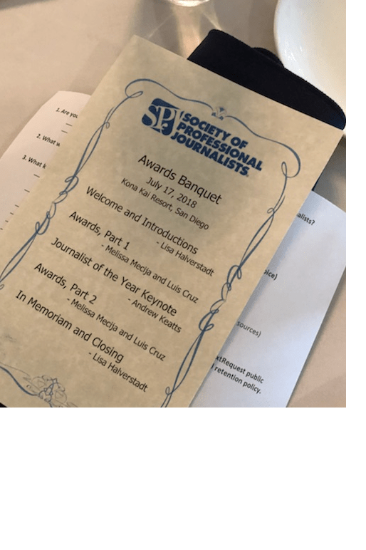 PLNU Journalists Recognized with SPJ Awards PLNU