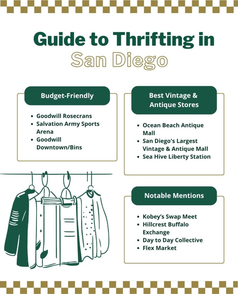 Best thrift shops in San Diego for PLNU students