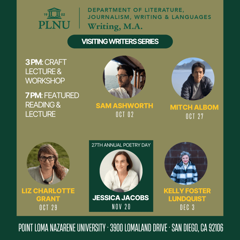 2025 Visiting Writers Series