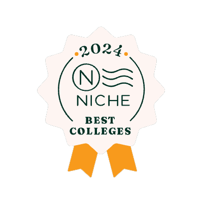 Niche Best College 2024 Badge