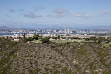 areal photo of san diego