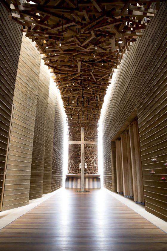 Prescott Prayer Chapel interior