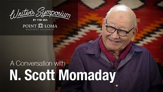 Video thumbnail for Interview with N. Scott Momaday, Writer's Symposium 2023