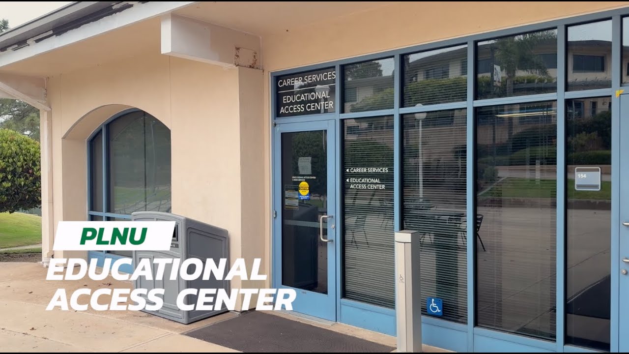 Video thumbnail for Educational Access Center (EAC) at PLNU Walkthrough