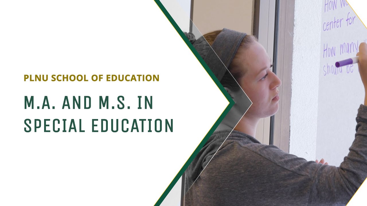 Video thumbnail for Master's in Special Education | PLNU