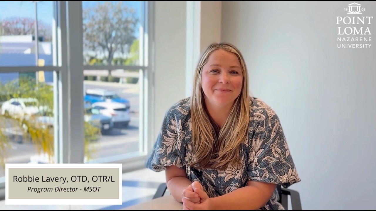 Video thumbnail for Robbie Lavery Faculty Interview | Occupational Therapy, M.S.